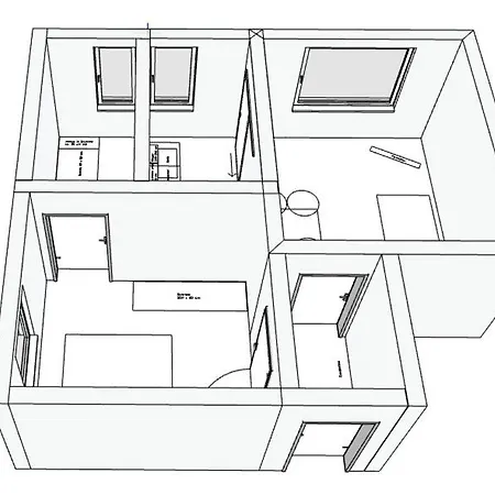 Apartmán 50 Qm Ferienwohnung Fuer 3 Personen, Monteure Oder Geschaeftsreisende, 400 M Bis Lokschuppen, Smart-Tv, Wlan, Lidl Fusslaeufig Erreichbar *